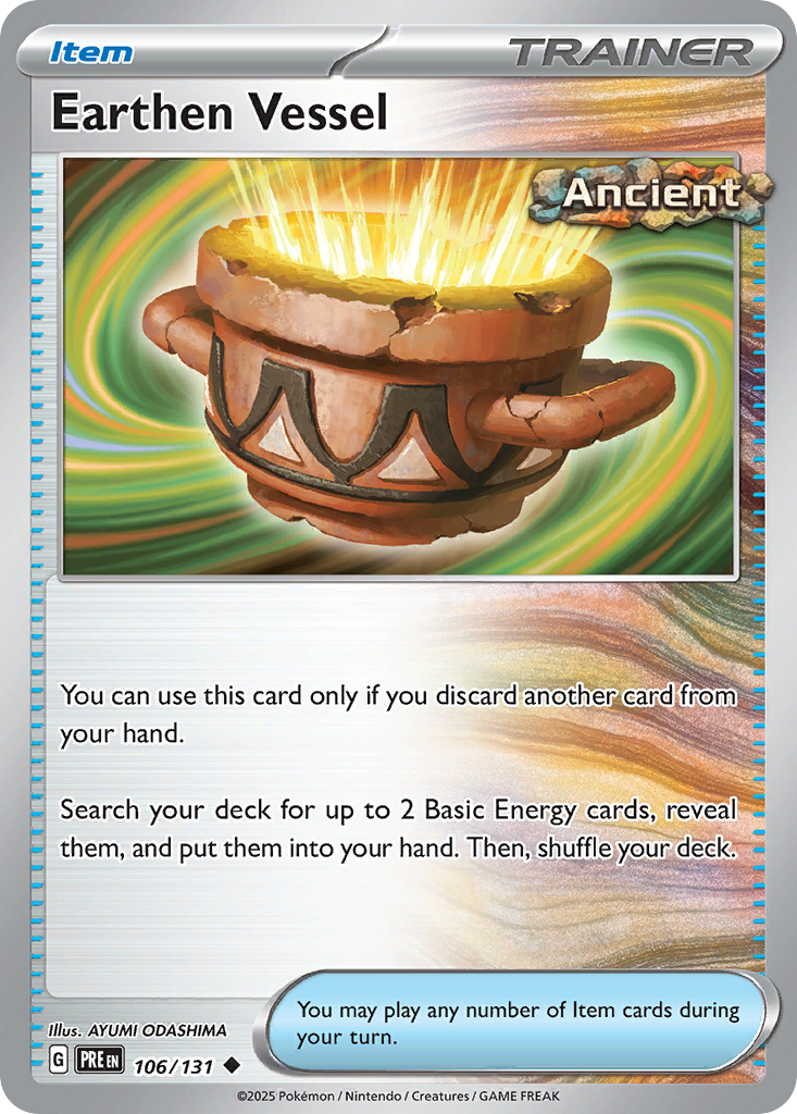 Earthen Vessel - 106/131 - Scarlet & Violet Prismatic Evolutions (PRE) - Normal