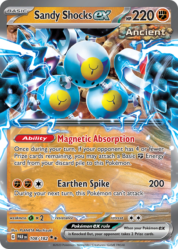 Sandy Shocks ex - 108/182 - Scarlet & Violet Paradox Rift (undefined)