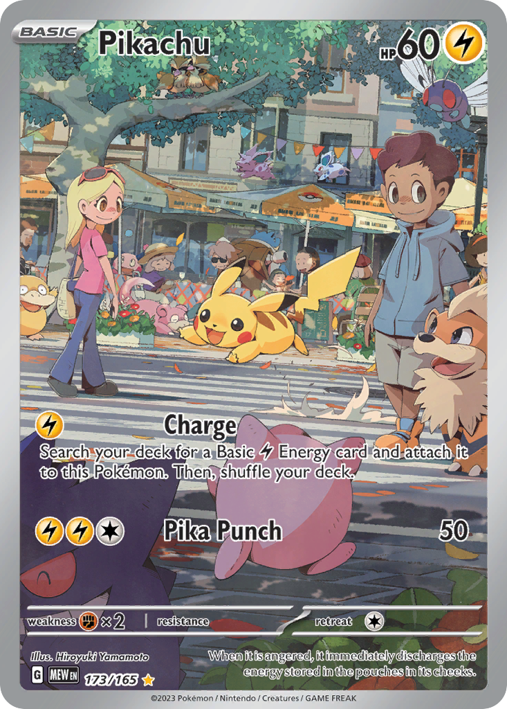 Pikachu - 173/165 - Scarlet & Violet 151