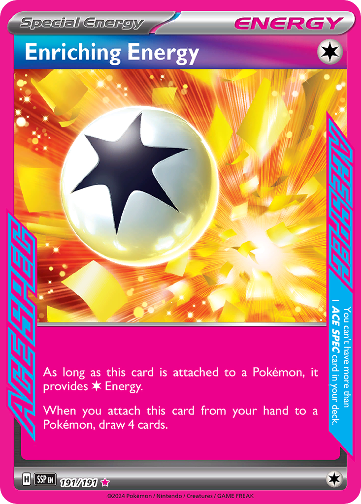 Enriching Energy - 191/191 - Scarlet & Violet Surging Sparks (SSP)
