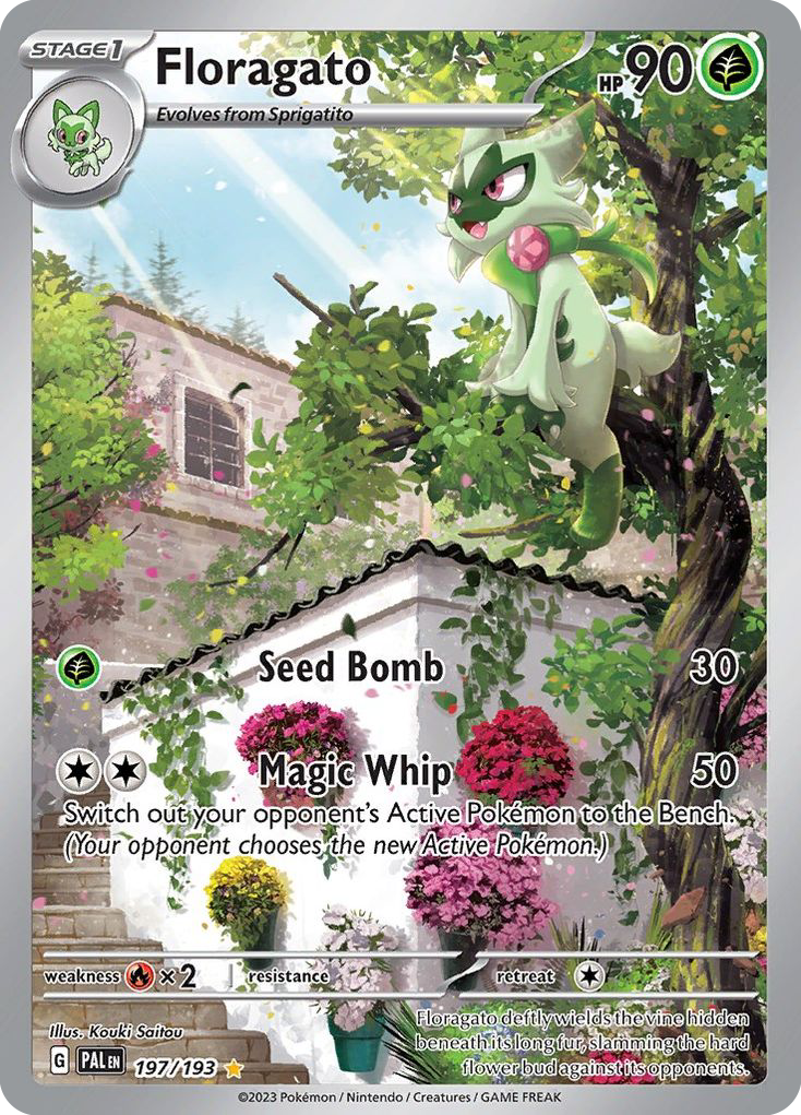 Floragato - 197/193 - Scarlet & Violet Paldea Evolved (undefined)