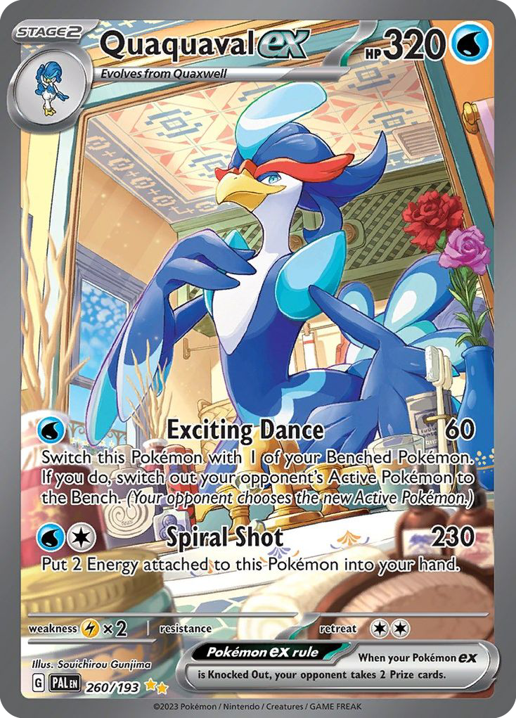 Quaquaval ex - 260/193 - Scarlet & Violet Paldea Evolved