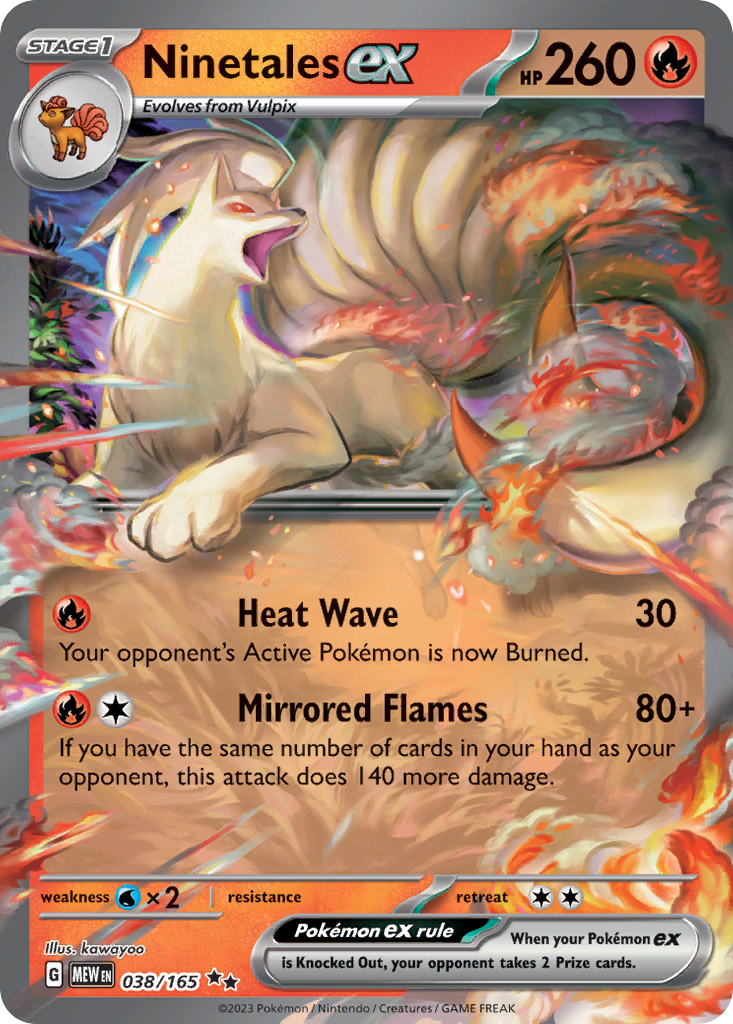 Ninetales ex - 38/165 - Scarlet & Violet 151 (undefined)