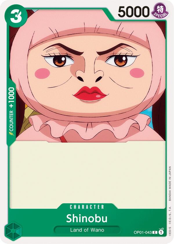 Shinobu - OP01-043 - Romance Dawn (OP01) - Normal