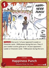 Happiness Punch - OP04-017 - Kingdoms of Intrigue (OP04) - Normal