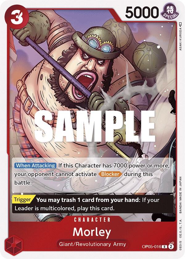 Morley - OP05-016 - Awakening of the New Era (OP05) - Foil - One Piece TCG Card