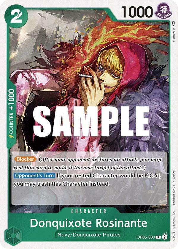 Donquixote Rosinante (030) - OP05-030 - Awakening of the New Era (OP05) - Foil - One Piece TCG Card