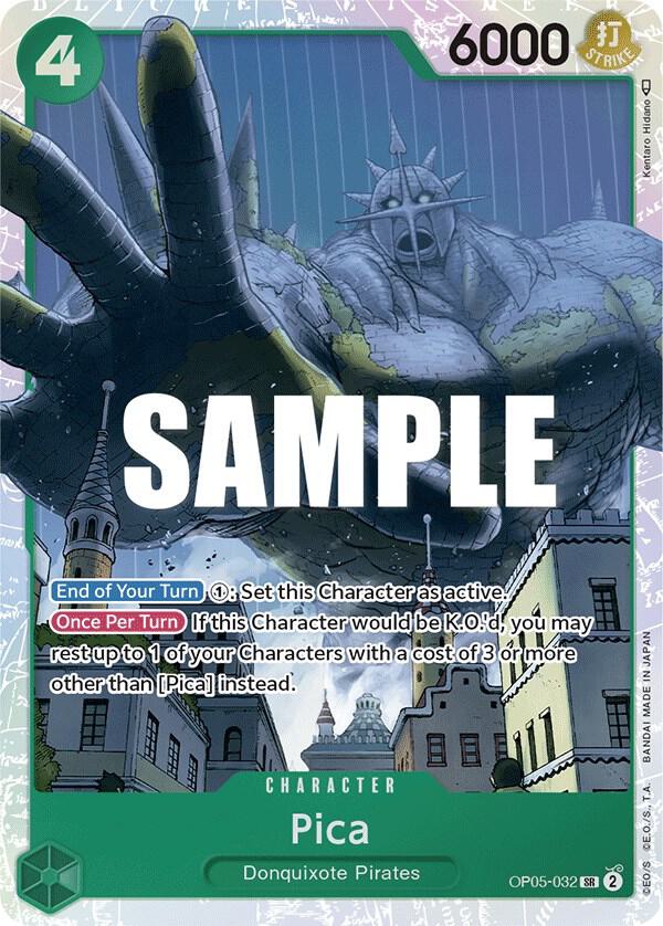 Pica - OP05-032 - Awakening of the New Era (OP05) - Foil - One Piece TCG Card
