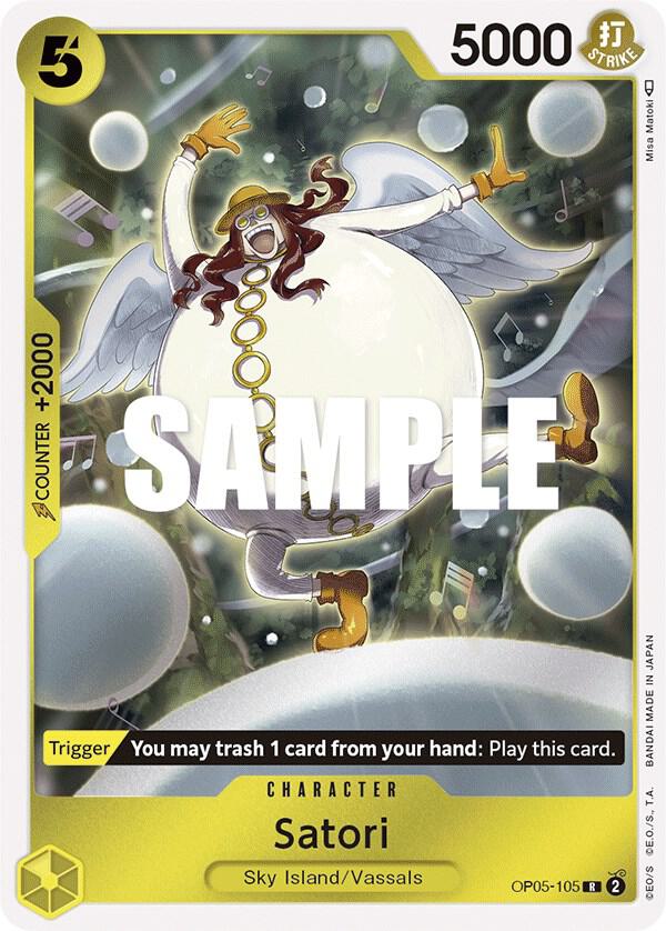 Satori - OP05-105 - Awakening of the New Era (OP05) - Foil - One Piece TCG Card