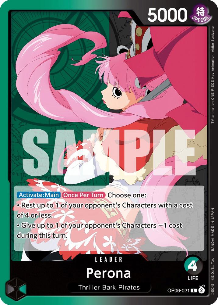 Perona (021) - OP06-021 - Wings of the Captain (OP06) - Normal - One Piece TCG Card