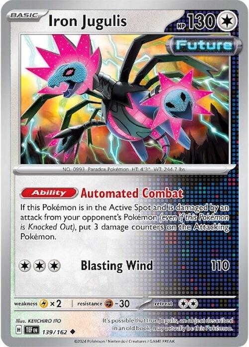 Iron Jugulis - 139/162 - SV05: Temporal Forces (TEF) - Normal - Pokemon TCG Card