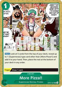 More Pizza!! - OP07-037 - 500 Years in the Future (OP07) - Normal