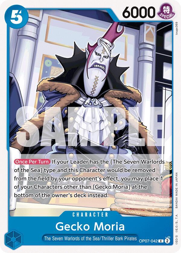 Gecko Moria (042) - OP07-042 - 500 Years in the Future (OP07) - Normal