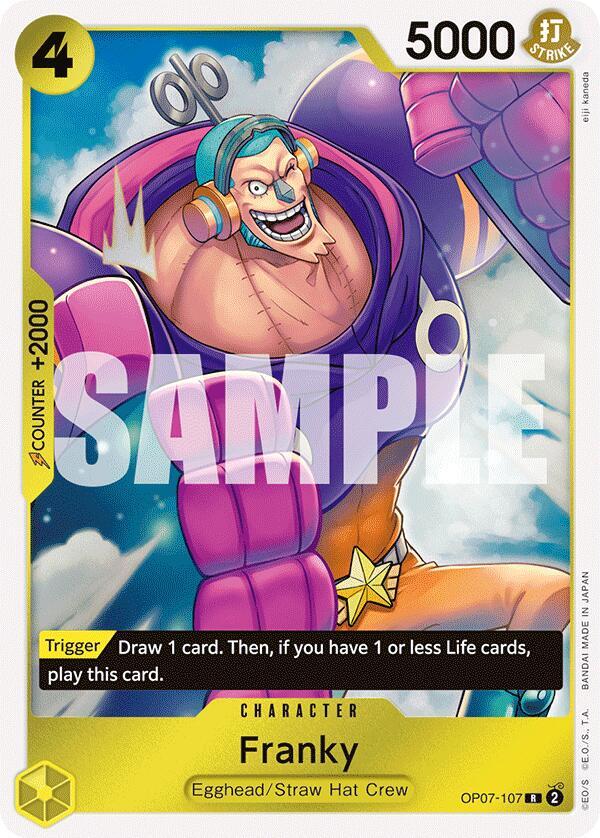 Franky - OP07-107 - 500 Years in the Future (OP07) - Foil