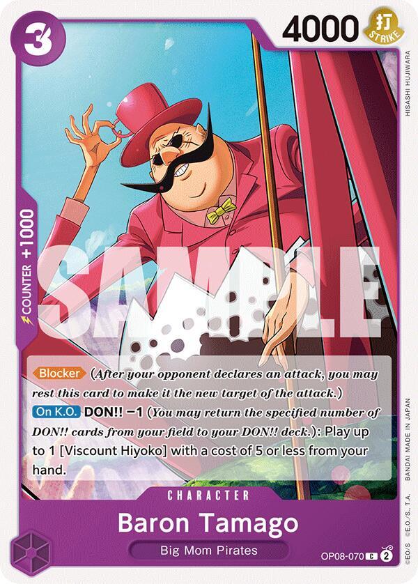 Baron Tamago - OP08-070 - Two Legends (OP08) - Normal