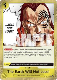 The Earth Will Not Lose! - OP08-115 - Two Legends (OP08)