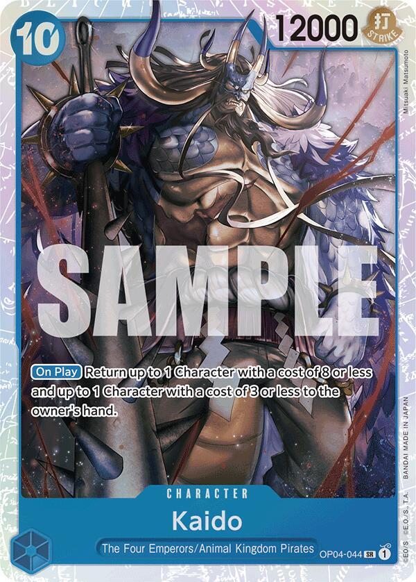 Kaido (OP04-044) (Reprint) - OP04-044 - Premium Booster -The Best- (PRB-01)