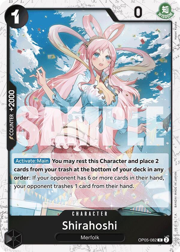 Shirahoshi (OP05-082) (Jolly Roger Foil) - OP05-082 - Premium Booster -The Best- (PRB-01)