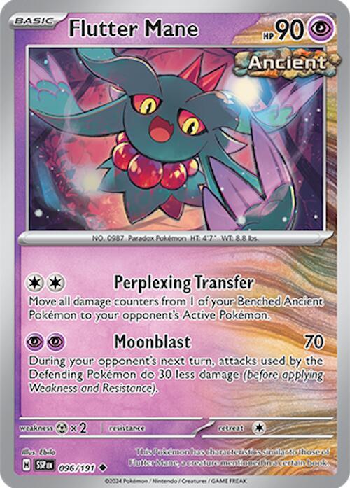 Flutter Mane - 096/191 - SV08: Surging Sparks (SSP) - Normal - Pokemon TCG Card
