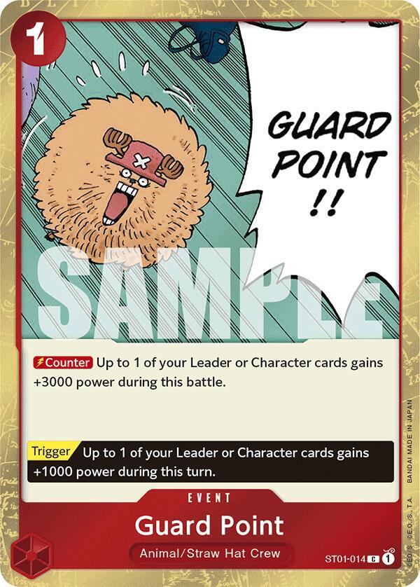Guard Point (Jolly Roger Foil) - ST01-014 - Premium Booster -The Best- (PRB-01)