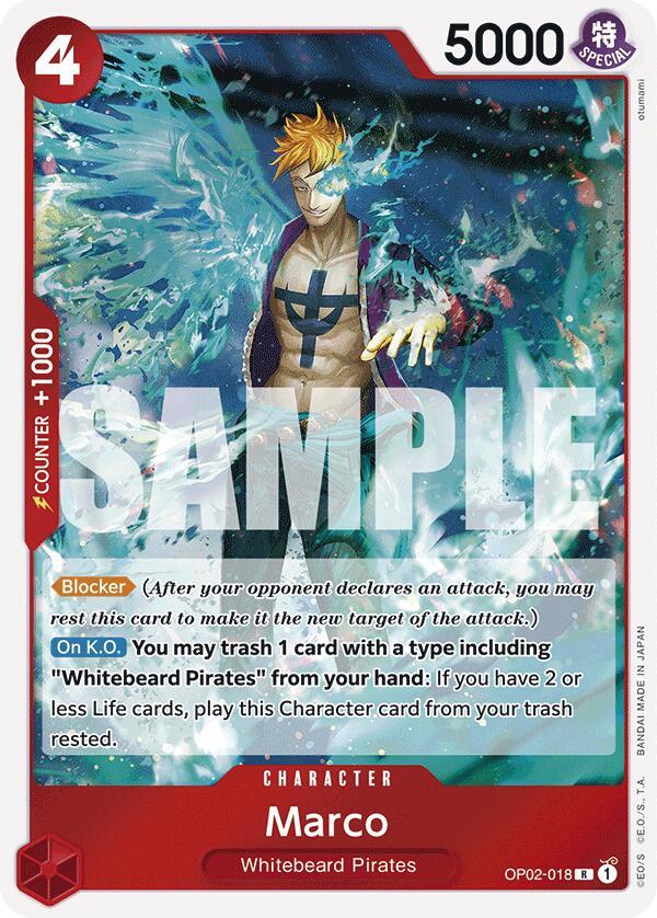 Marco (Reprint) - OP02-018 - Premium Booster -The Best- (PRB-01)