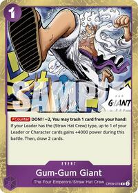 Gum-Gum Giant - OP09-078 - Emperors in the New World (OP09)
