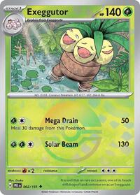 Exeggutor (Poke Ball Pattern) - 002/131 - SV: Prismatic Evolutions (PRE)