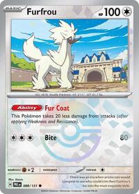 Furfrou (Poke Ball Pattern) - 088/131 - SV: Prismatic Evolutions (PRE)