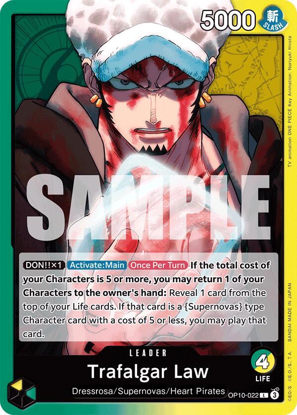 Trafalgar Law (022) - OP10-022 - Royal Blood (OP10) - Normal