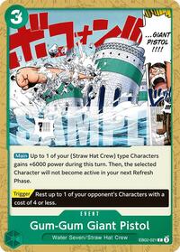 Gum-Gum Giant Pistol - EB02-021 - Extra Booster: Anime 25th Collection (EB-02) - Normal