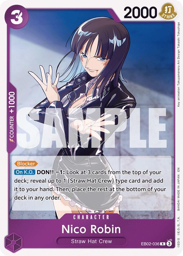 Nico Robin - EB02-036 - Extra Booster: Anime 25th Collection (EB-02)