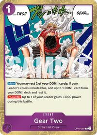 Gear Two - OP11-080 - A Fist of Divine Speed (OP11)