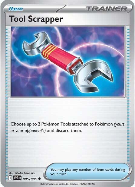 Tool Scrapper - 085/086 - SV: White Flare (WHT) - Normal - Pokemon TCG Card
