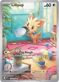 Lillipup - 154/086 - SV: White Flare (WHT) - Illustration Rare