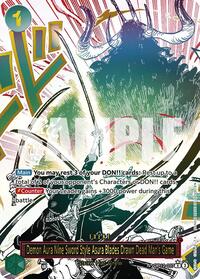 Demon Aura Nine Sword Style Asura Blades Drawn Dead Man's Game (Alternate Art) - OP12-037 - Legacy of the Master (OP12)