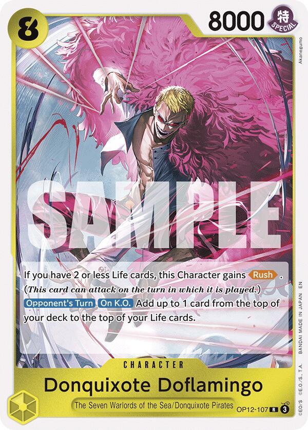 Donquixote Doflamingo - OP12-107 - Legacy of the Master (OP12)