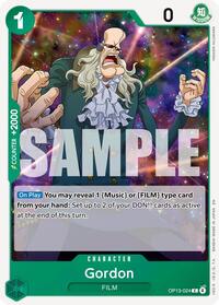 Gordon - OP13-024 - Carrying On His Will (OP13) - Normal