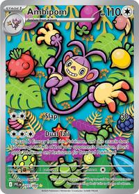 Ambipom - 107/094 - ME02: Phantasmal Flames (PFL) - Illustration Rare