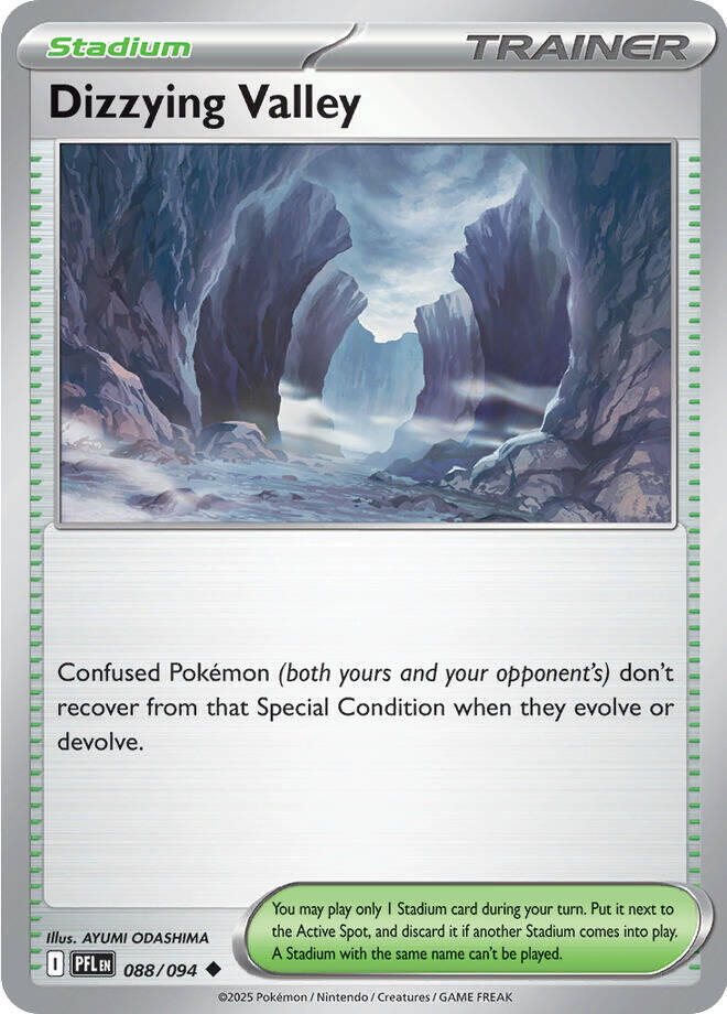 Dizzying Valley - 088/094 - ME02: Phantasmal Flames (PFL) - Normal - Pokemon TCG Card