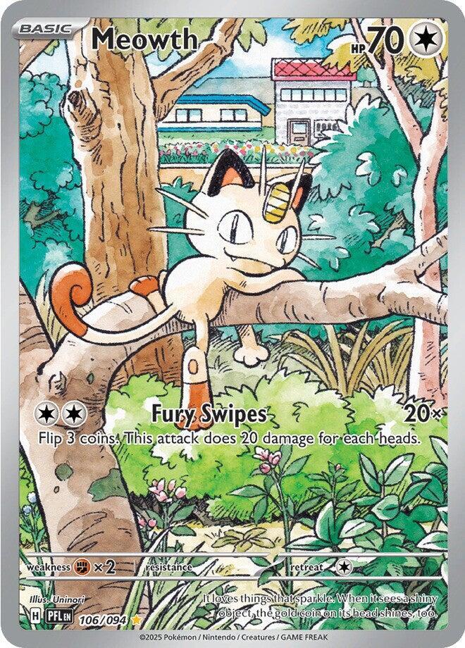 Meowth - 106/094 - ME02: Phantasmal Flames (PFL)