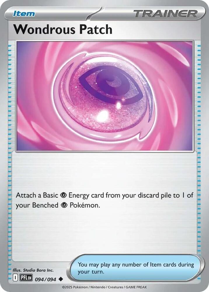 Wondrous Patch - 094/094 - ME02: Phantasmal Flames (PFL) - Normal - Pokemon TCG Card