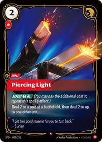 Piercing Light - 023/221 - Spiritforged (SFD) - Foil