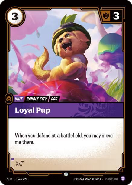 Loyal Pup - 126/221 - Spiritforged (SFD) - Normal