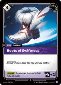 Boots of Swiftness - 133/221 - Spiritforged (SFD) - Normal