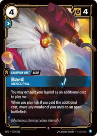 Bard - Mercurial - 079/221 - Spiritforged (SFD) - Foil