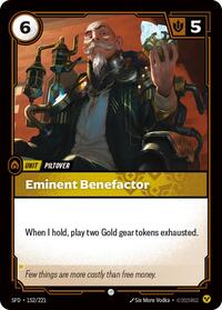 Eminent Benefactor - 152/221 - Spiritforged (SFD) - Normal