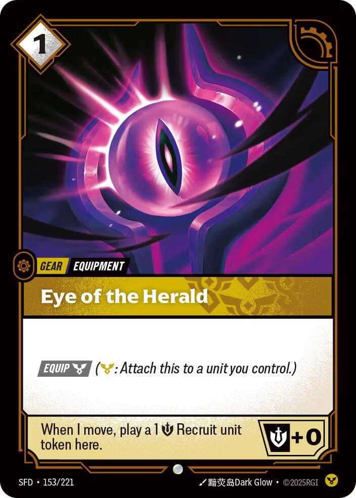 Eye of the Herald - 153/221 - Spiritforged (SFD) - Normal