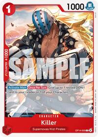 Killer - OP14-005 - The Azure Sea's Seven (OP14) - Normal