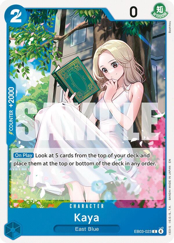 Kaya - EB03-023 - Extra Booster: One Piece Heroines Edition (EB-03) - Normal