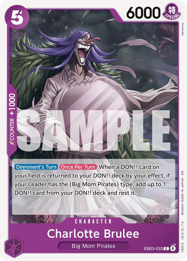Charlotte Brulee - EB03-033 - Extra Booster: One Piece Heroines Edition (EB-03) - Normal